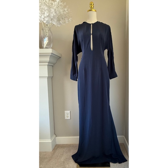Sachin + Babi Evening Gown in Navy Blue, Sz 6 - Picture 1 of 13